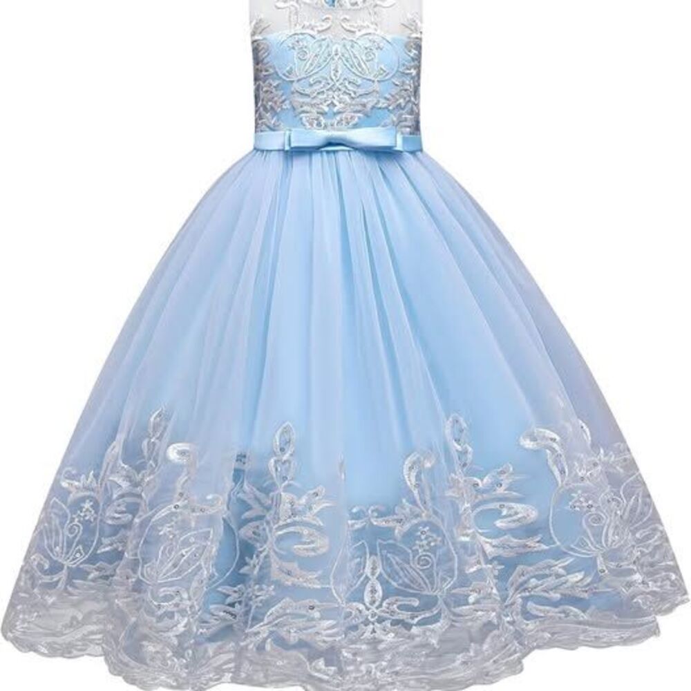 Girl’s Blue Dress